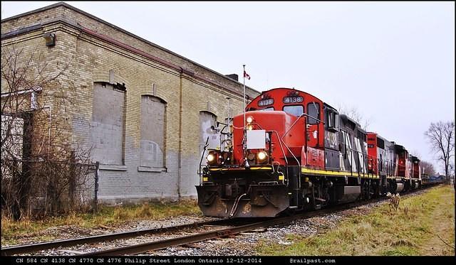 CN 584 Philip Street LOndon Ontario 12-12-2014