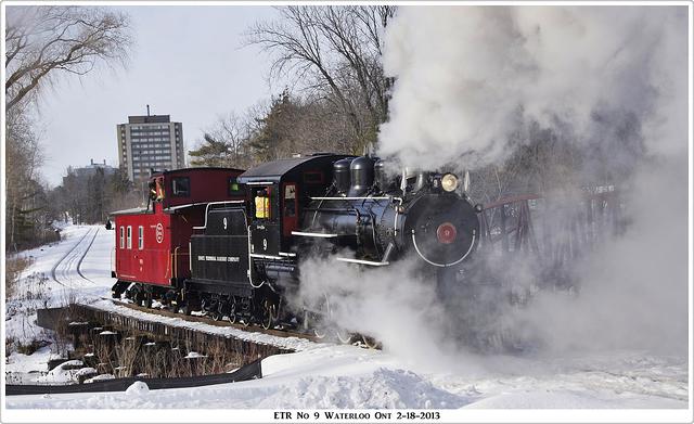No 9 Heading home Waterloo Ont 2-18-2013