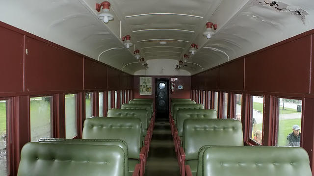 Interior of Midway coach