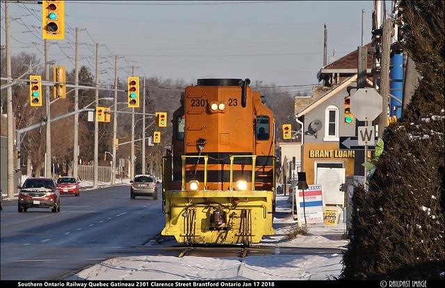 Southern Ontario Railway Quebec Gatineau 2301 Clarence Street Brantford Ontario Jan 17 2018