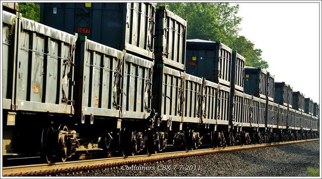 Containers CSX 7-6-2011