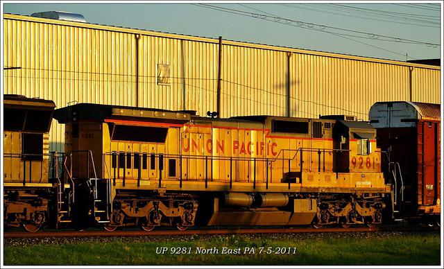 UP 9281 North East 7-5-2011
