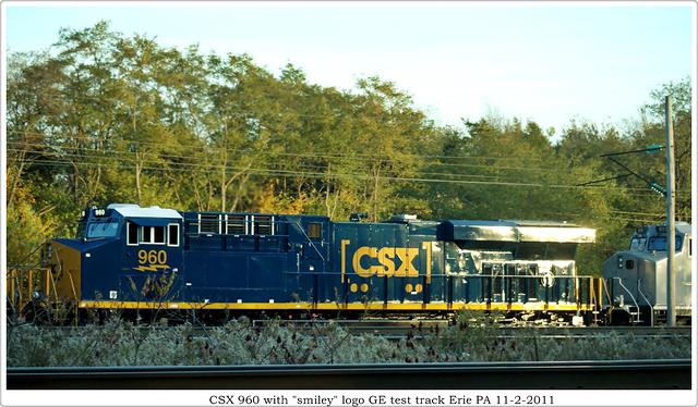 CSX 960 Erie Pa 11-2-2011