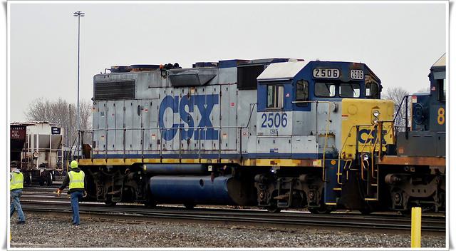 CSX 2506 Toledo Ohio 1-11-2012