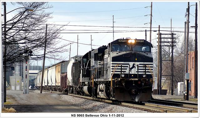 NS 9065 Bellevue Ohio 1-11-2012