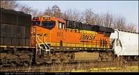 BNSF 6612 Woodstock Ontario 12-10-2014