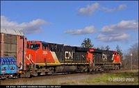 CN 2916 CN 2804 Woodstock Ontario 11-20-2015