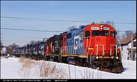 CN 438 GT 4927 CN 4700 LOndon Ontario 3-7-2014