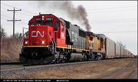 CN 5451 CN 2019 Ingersoll Ontario 4-3-2014 (video capture)
