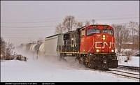 CN 5687 Ingersoll Ontario 11-21-2014