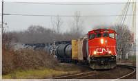CN 9592 leads 331 Ingersoll Ont 11-19-2012