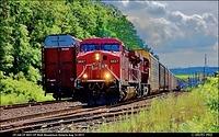 CP 240 CP 9657 CP 8948 Woodstock Ontario Aug 14 2017