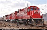 CP 3117 CP 4447 CP 3008 Woodstock Ontario March 13 2018