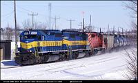 CP 641 DME 6055 ICE 6419 CP 5957 Woodstock Ontario 3-3-2014