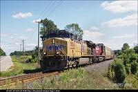 CP 647 UP 5554 CP 9788 Hwy 2 Woodstock Ontario Sept 2 2016