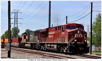 CP 8804 CN 5705 Delray Junction Detroit Mich 6-4-2013