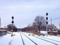 New signals installed at Ferguson St. Ferguson track was removed many years ago.