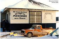 Moosonee Train Station January 1989
