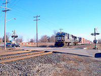 327 through Ingersoll with only 4 80 footers and a little 40 footer tagged on the end 3/22/04