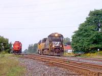 NS 8859 leads CRIX 2128 ex-UP through Ingersoll on 328 9-6-05