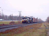 NS 9781 leads 9796 through Ingersoll on 327 3/31/04