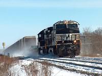 NS 9770 leads 327 out of Ingersoll Ontario 2 frames, 31 cubes 3-3-06