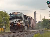 NS 9783 leads 327 through Ingersoll Ontario 5-19-06