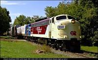 OSRX 6508 1400 1401 approaching CN Carew Woodstock Ontario Sept 15 2015