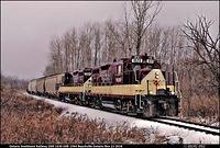 Ontario Southland Railway OSR 1620 OSR 1594 Beachville Ontario Nov 21 2018