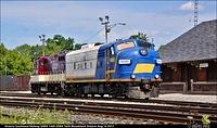 Ontario Southland Railway OSRX 1400 OSRX 1620 Woodstock Ontario Aug 14 2017