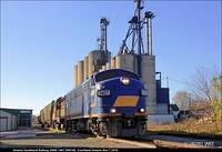 Ontario Southland Railway OSRX 1401 OSR182 Courtland Ontario Nov 7 2016