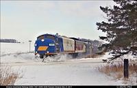 Ontario Southland Railway OSRX 1401 OSRX 6508 Putnam Ontario Dec 27 2017
