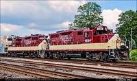Ontario Southland Railway OSRX 1594 OSRX 1620 Woodstock Ontario July 17 2017