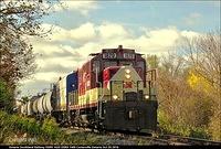 Ontario Southland Railway OSRX 1620 OSRX 1400 Centerville Ontario Oct 28 2016