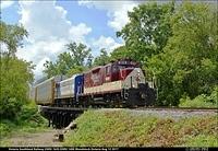 Ontario Southland Railway OSRX 1620 OSRX 1400 Woodstock Ontario Aug 12 2017