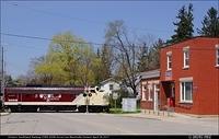 Ontario Southland RailwayOSRX 6508 Zorra Line Beachville Ontario April 28 2017