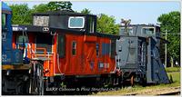 GEXR caboose and plow Stratford Ont 6-15-2011